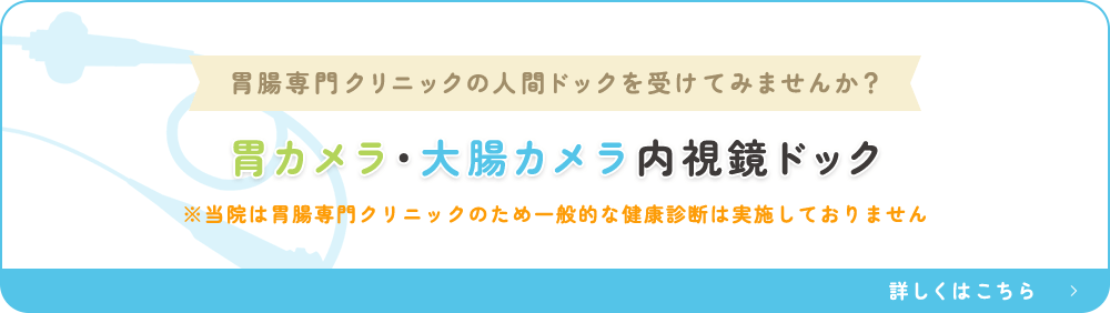 胃カメラ・大腸カメラ内視鏡ドック