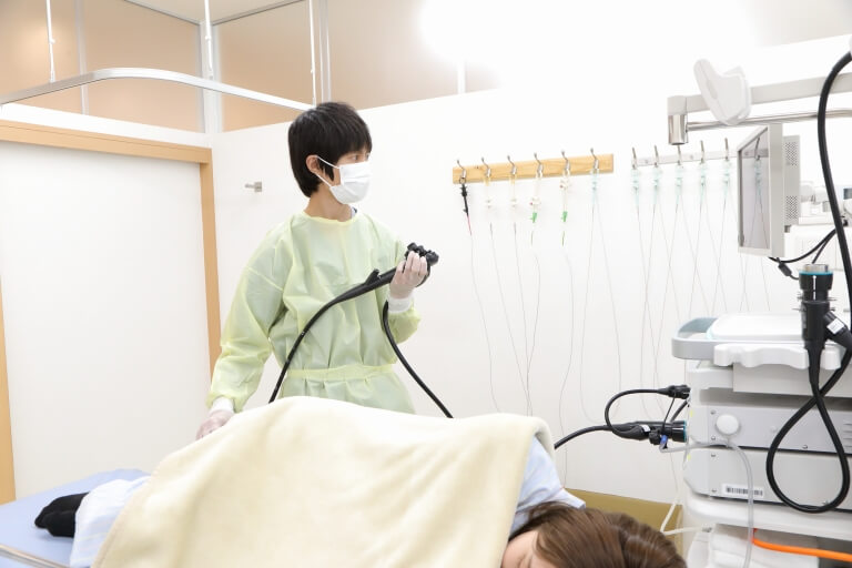 鎮静剤（静脈麻酔）を使用した楽な大腸カメラ